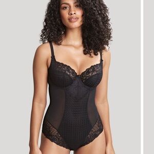 Panache Envy Bodysuit black 30FF NWT